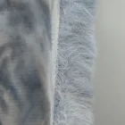 Rabbit Fur High Quality Multicolored Tie-dye Faux Rabbit Fur For Garment/ Hometextile
