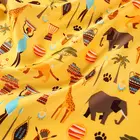 Palin Digital Printed Sand Washed Silk Crepe De Chine Fabric CDC silk habotai
