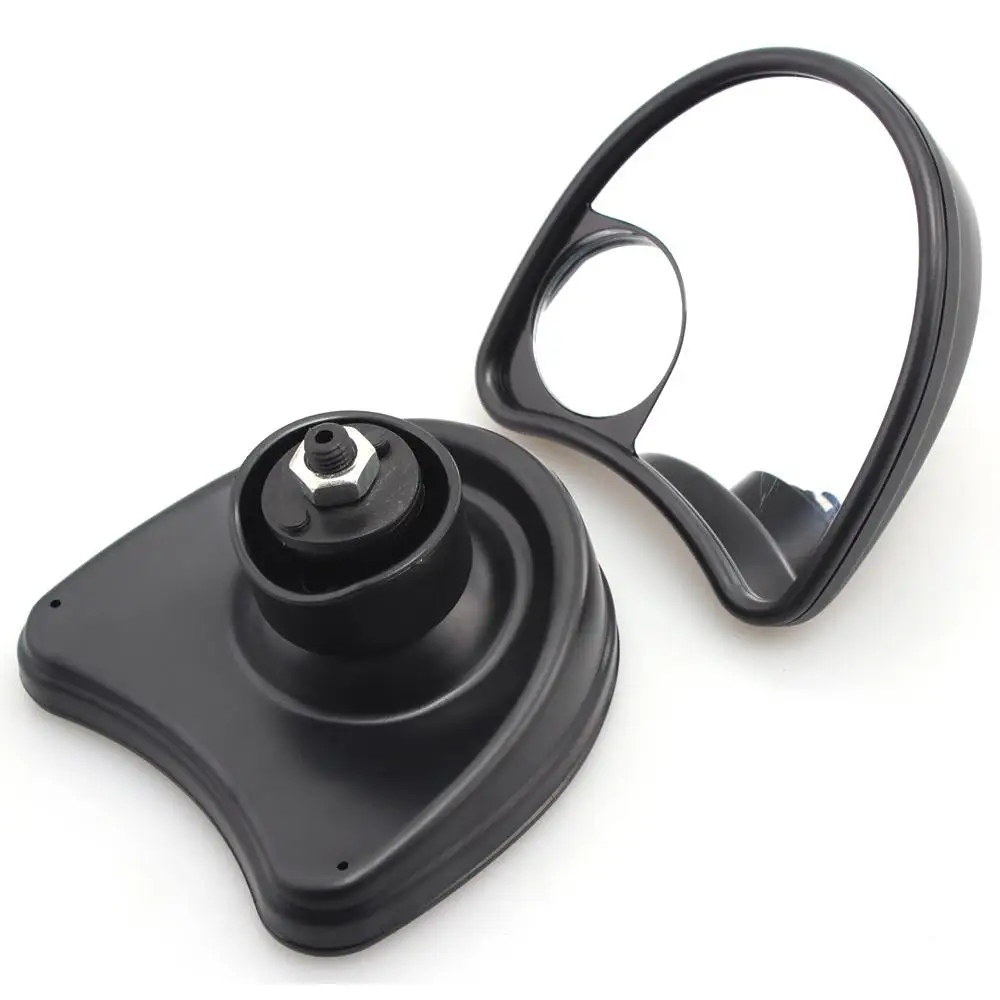 Motorcycle side mirror w/ Blind Spot Mirrors for Harley Touring Electra Glide FLHTC Street Glide FLHX Trike Tri FLHTCUTG 09-13