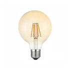 G95 Type Dimmable Led Flexible Filament Bulb With Decorative Vintage Lamp E26 E27 Base