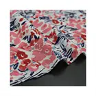 Breathable 190GSM Flowers Lycra Nylon Sport Wear Cycling Jersey Fabric
