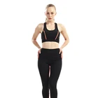 Thick winter spandex / polyester sewing yoga set sport wear for women