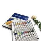 12ml 18 Assorted colors non-toxic acrylic color paint set