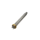 Provide customized 3kw high-security Immersion Flange electric heating tube elements,used for solar heater etc.