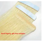 Europe remy human hair 16 inch blonde tape hair extensions