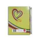 School School A4 Line Hardcover Spiral Notebook 200 Pages For School Notebook