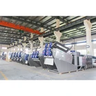 wastewater sludge drying dehydrator plant multi-plate vacuum filtration equipment dehydration unit