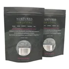 Resealable Zip Lock Stand Up Pouches With Clear Window Salt Packaging Bag