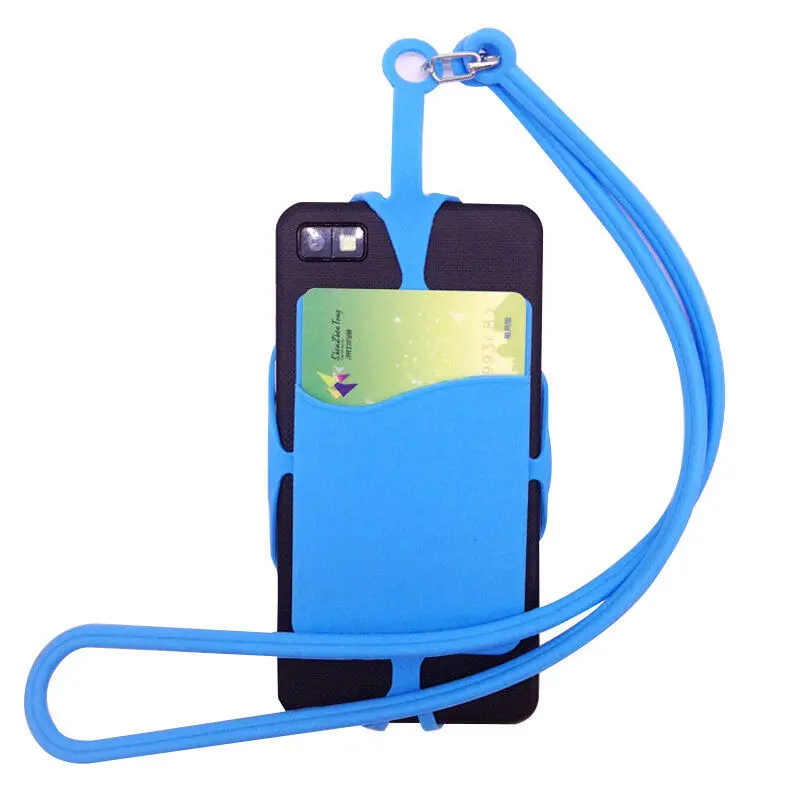 silicone phone card holder