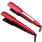Custom Private Label Professional Flat Iron LCD Display Ceramic Hair Straightener