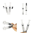 Airtight glass Tank glass syringe 1ml 0.5 ml 2.25 ml Luer Slip Empty Oil Storage Glass syringe Luer Lock Syringe