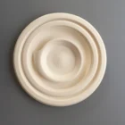 9 inch compostable disposable round plates biodegradable tableware of sugarcane bagasse