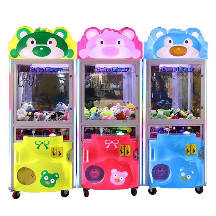 Threeplus Coin Operated Taiwan Crane Toy Claw Machine Mini Toy Ctacher Machine for Sale