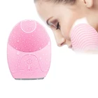 2019 products sonic cleansing face brush OEM facial cleanser brush facial foam cleanser