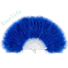 Fan Party Hand Fan Wedding Hot-selling Handmade Feather Hand Fan For Wedding Party Decoration