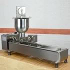 Free shipping 30-100mm size donut production machine/industrial electric donut fryer machine
