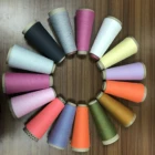 white and colored polyester spun yarn 30s/1