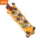 F23-D Wireless transmitter and receiver for lift hoist crane down radio industrial remote control switch