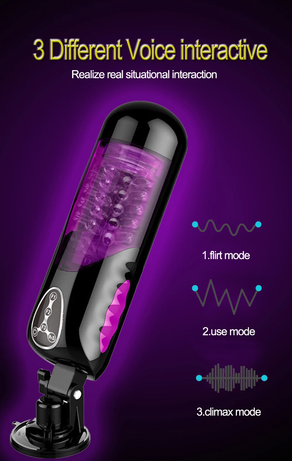 Automatische Telescopische Roterende Stem Machine Kunstkut Pocket Kut Vibrator Speeltjes Voor