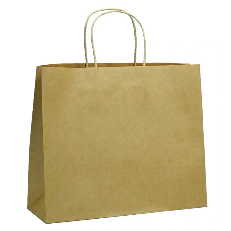 bags with twisted handle for shopping size  customized&#x