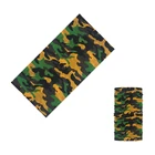High Quality 100% Polyester Stretchy Multifunctional Scarf Camouflage Bandanna