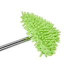 Factory Wholesale Triangle Head For Bathroom Use Bathtub Flat Cleaning Mop with Aluminum handle