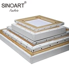 Cotton Canvas Wholesale Black Priming Pure Cotton Printing Artist Paint Canvas Canvas For Paint Studio
