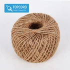Natural fiber Jute twine 2 ply twisted Jute twine in ball for craft garden household natural twine