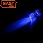 Round Blue Leds 3mm Dome Water Clear Round Through Hole Blue LEDs Diode