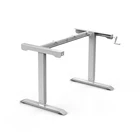 Home Riser Morden Excellent Hand Crank Lift Height Frame Adjust Coffee Table Furniture
