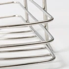 Corner Pantry Organizer and Storage for Kitchen and Bathroom Shampoo Rack Self Adhesive Corner Shelf