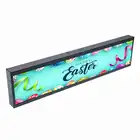 Hot Product Android 28 inch Stretched Display Media Bar LCD Screen Advertising Player For Train Station
