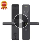 Door Lock India Miwa Door Lock Tuya Smart Wifi Alexa Miwa Auto Door Lock Dubai India Co 6072 Impronte Digitale Lock