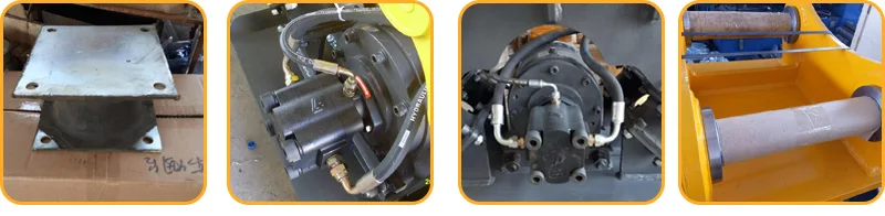 Custom hydraulic plate compactor machine attachments