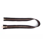 Brass Zipper Brass Zipper Manufacture Fancy Eco-friendly Rose Gold Brass Open End Zipper