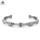 High Quality Silver Polish Slim Connected Bracelet Unisex Stainless Steel Jewelry Accessories