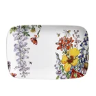wholesale ceramic banquet flowers ware hand painted decorative nice sushi ceramic platter plate