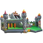 China Factory inflatable bounce house commercial with slide Combo bouncer Castle Amusement Park