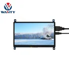 WANTY 7 Inch 1024x600 TFT LCD IPS Panel Capacitive USB Screen Touch Monitor Raspberry Pi 3 Display
