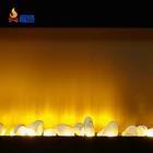 Indoor Wall Mounted Fireplace European Elegant Indoor Decorative Heaters Free Standing Electric Fireplace Wall Mounted
