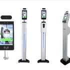 Wall Facial Recognition System Wall Mounted Temperature Detector Kids Sanitizer