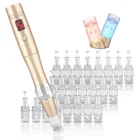 Dr Electric Derma Pen Professional Wireless Skin Care Kit Tools Microblading Needles Derma Pen Mesotherapy Dr Pen
