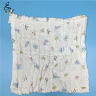 Face Towel Printed Custom Printed Cleaning Face Baby Soft Children Saliva Towel