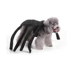 Hot Sale Halloween Spider dog Clothes Puppy Cat Terror Simulation Plush Spider Transformed Pet Accessories