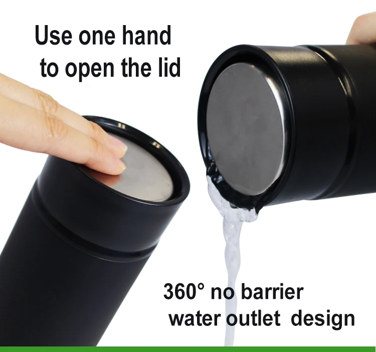 Unique 360 degree outlet vacuum flask coffee pot thermos water bottle