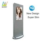 55 Inch Large Big Outdoor Advertising Lcd Display Screen Tv Floor Stand Digital Signage Kiosk