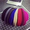 Wholesale oem odm multi color plain upturn cuban style ladies fedora hats women bowler hat