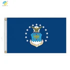 90*150cm US AIR FORCE FLAG Eagle Badge Blue Flag