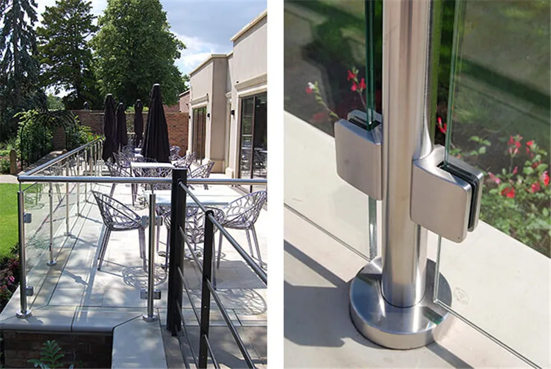 Excellent Quality Glass Railing With Balustrade And Tempered Glass For Patio