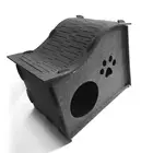Factory made folding felt soft big cat pet dog house indoor cat house